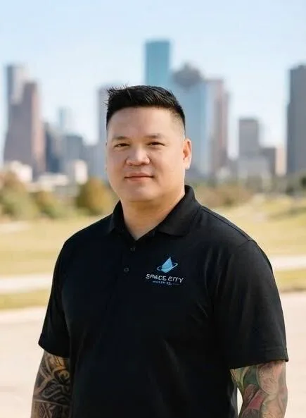 Dario, founder of Space City Water Co